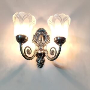 WHITERAY Black Antique Designer Imported Wall Light - Image 4