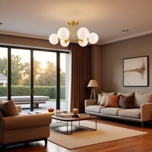 Lyse Decor Chandelier Lights for Ceiling Living Room Modern - Image 2