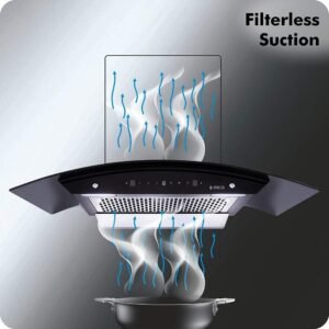Elica 60 cm 1350 m3hr Filterless Autoclean Kitchen Chimney4
