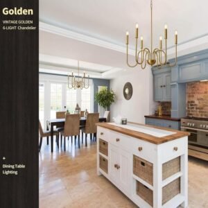 WOKE Modern Adjustable Height Chandelier Light Fixture - Image 4