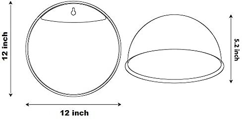 PREMIER PLANTS Wall Hanging Fish Bowl Acrylic - Image 2