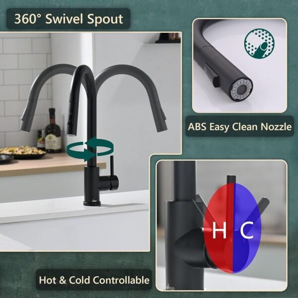 APPASO Stainless Steel Kitchen Sink Tap