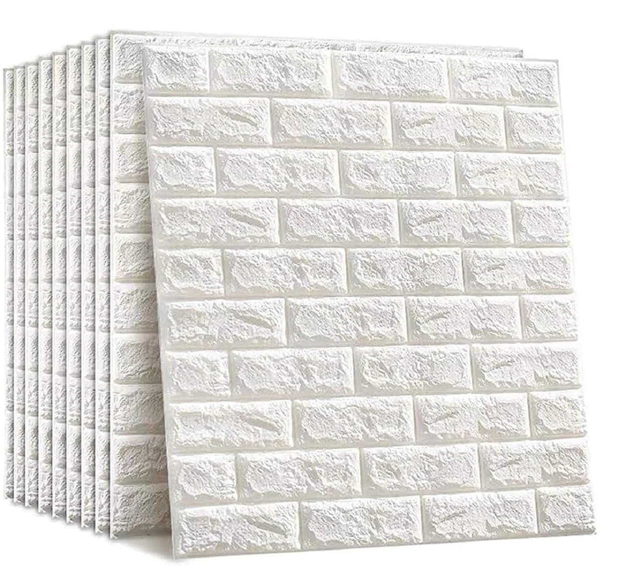 Wallpaper PE Foam Brick Design DIY Decal