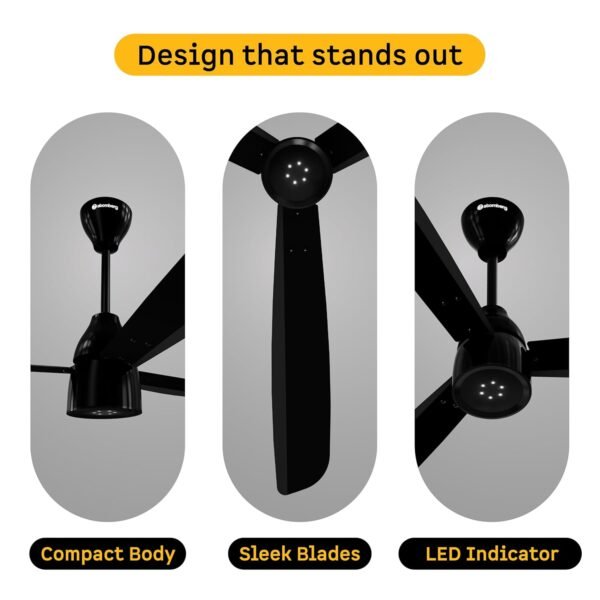 atomberg Renesa Elite Smart 1200mm Voice Enabled BLDC Ceiling Fan with Remote Control