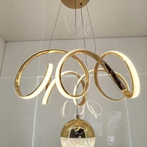 swanart Fiberglass Vortex Contemporary Chic Profile Pendant Light1