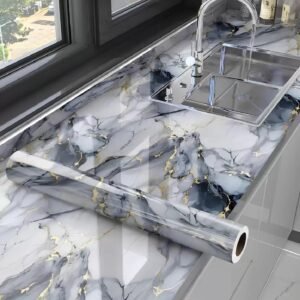 Kitchen Wallpaper Oil Proof,Waterproof self-Adhesive Wall Stickers