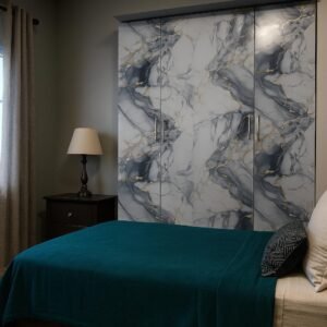 Waterproof self-Adhesive Wall Stickers for Kitchen Anti-Mold and Heat Resistant Aluminium Backsplash Wallpaper - Image 4