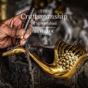 BEHOMA Aluminium Pair of Swans for Good Luck - Image 4